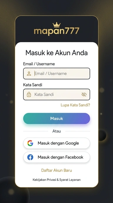Masuk Akun Mapan777 dengan Mudah dan Cepat